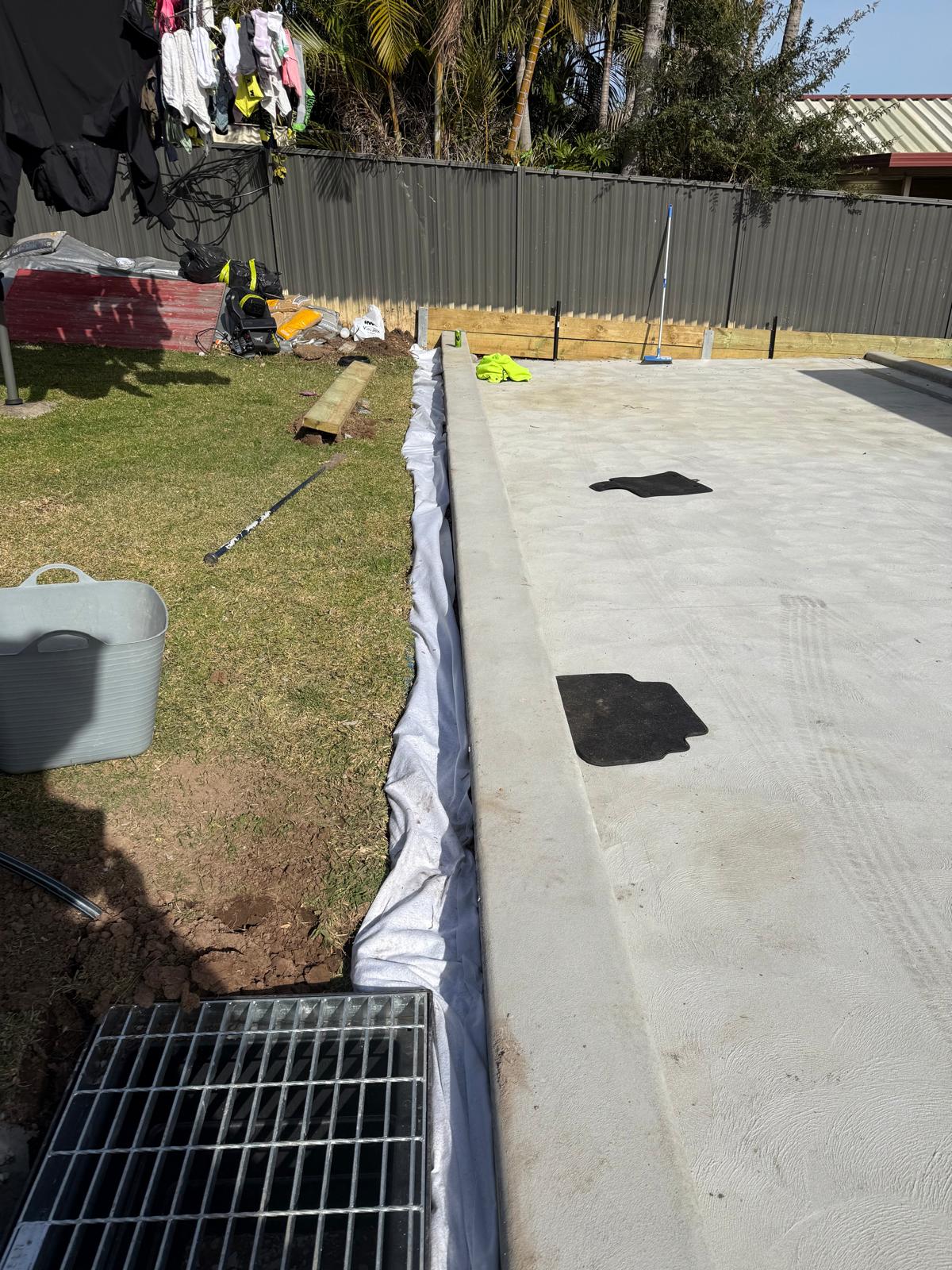 Stormwater pit & slab drainage — Blocked Drains plumbing job in Warilla by a licensed Shellharbour plumber