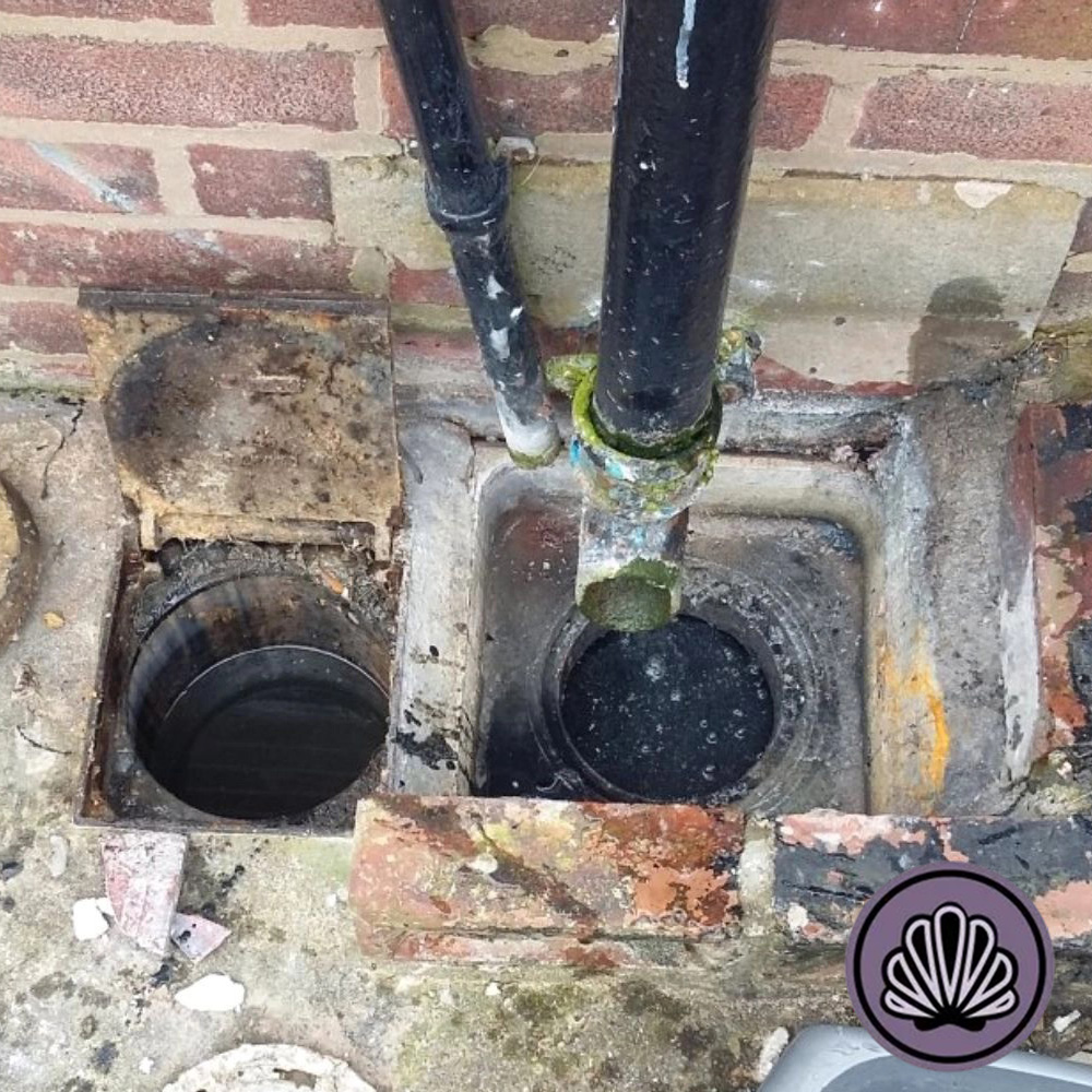 Blocked Outside Drain